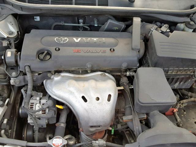 4T1BE46K17U194658 - 2007 TOYOTA CAMRY NEW SILVER photo 7