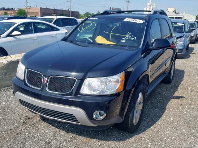 2CKDL63F066206598 - 2006 PONTIAC TORRENT BLACK photo 2