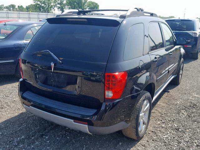 2CKDL63F066206598 - 2006 PONTIAC TORRENT BLACK photo 4