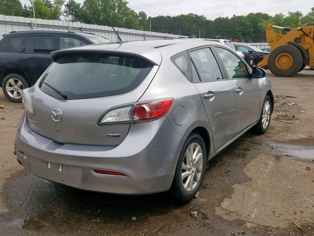 JM1BL1L78C1605316 - 2012 MAZDA 3 I SILVER photo 4