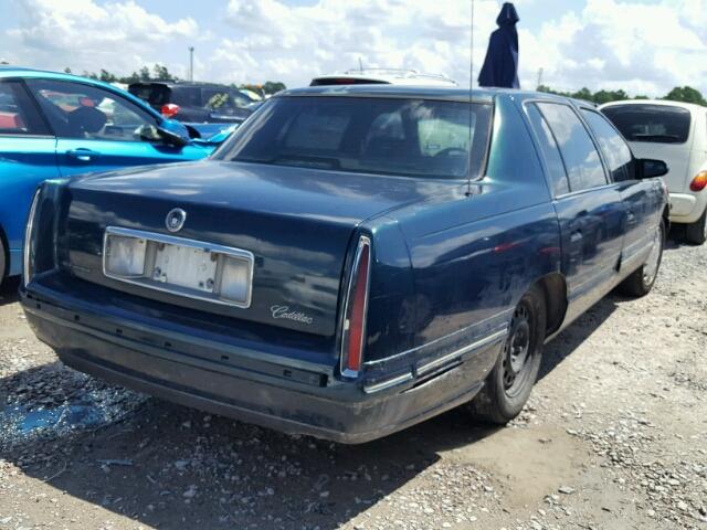 1G6KF5497VU241540 - 1997 CADILLAC DEVILLE CO GREEN photo 4