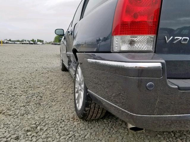 YV1SW592072659083 - 2007 VOLVO V70 2.5T GRAY photo 10