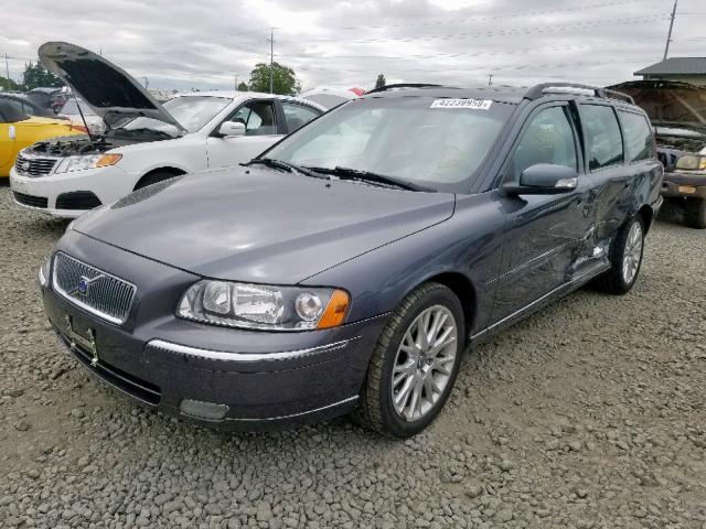 YV1SW592072659083 - 2007 VOLVO V70 2.5T GRAY photo 2