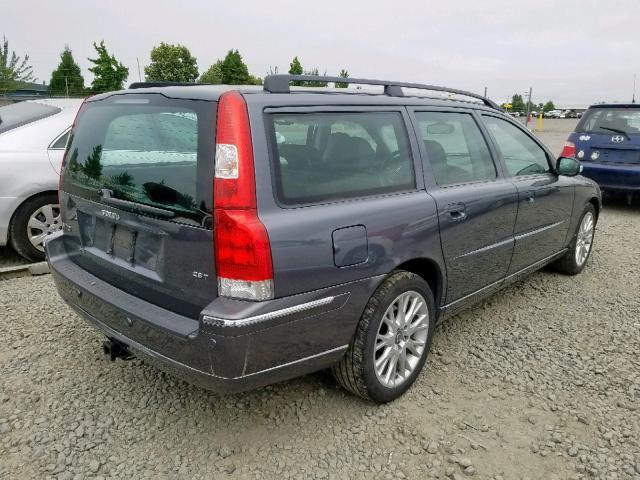 YV1SW592072659083 - 2007 VOLVO V70 2.5T GRAY photo 4