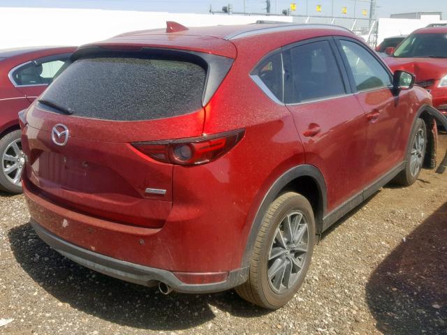 JM3KFBDM3J0333379 - 2018 MAZDA CX-5 GRAND RED photo 4