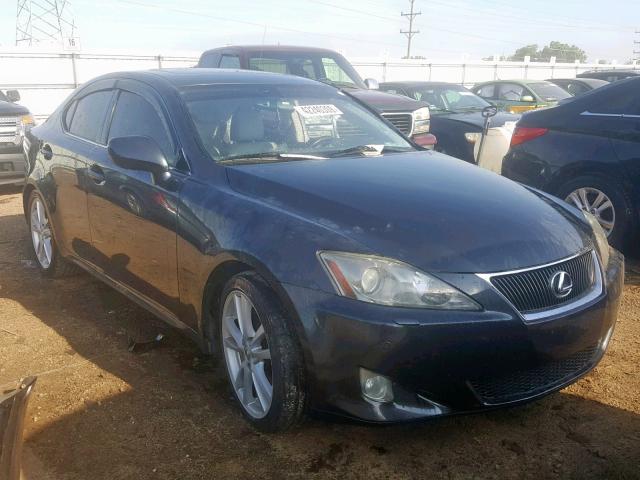 JTHBE262365007968 - 2006 LEXUS IS 350 GRAY photo 1