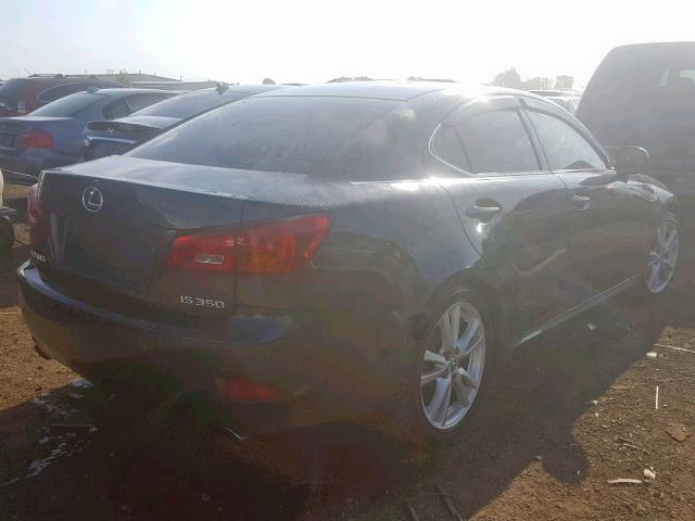 JTHBE262365007968 - 2006 LEXUS IS 350 GRAY photo 4