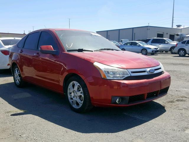 1FAHP36N19W215728 - 2009 FORD FOCUS SES RED photo 1