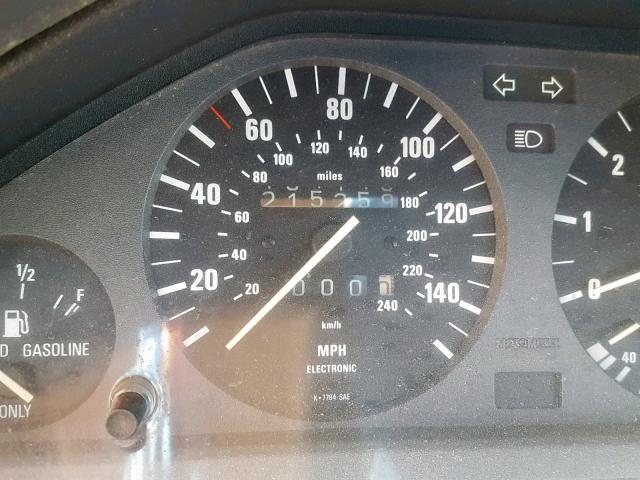 WBABB2316LEC22116 - 1990 BMW 325 IC AUT BLUE photo 8