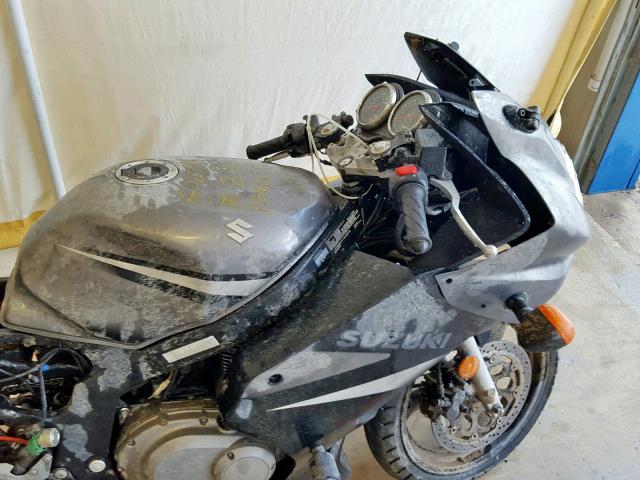 VTTGM51A172102703 - 2007 SUZUKI GS500 SILVER photo 5