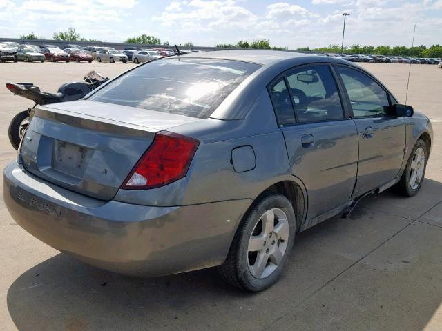 1G8AJ55FX6Z143239 - 2006 SATURN ION LEVEL GRAY photo 4