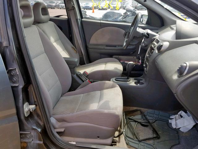 1G8AJ55FX6Z143239 - 2006 SATURN ION LEVEL GRAY photo 5