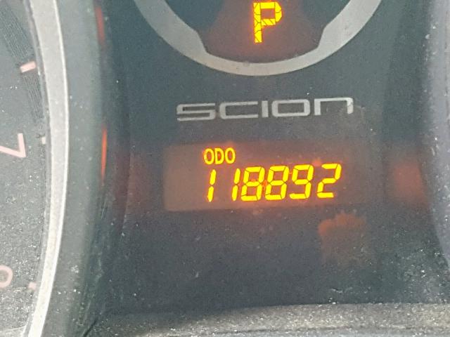 JTKJF5C74C3028999 - 2012 TOYOTA SCION TC ყვითელი ფოტო 8