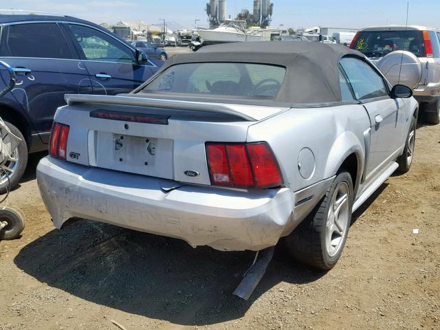 1FAFP45XXYF300730 - 2000 FORD MUSTANG GT SILVER photo 4