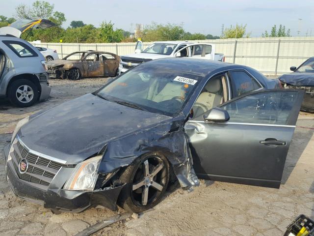 1G6DR57V180214984 - 2008 CADILLAC CTS HI FEA GRAY photo 2