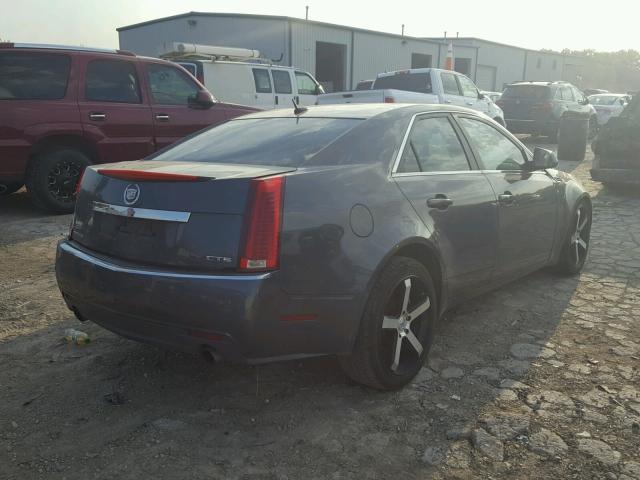 1G6DR57V180214984 - 2008 CADILLAC CTS HI FEA GRAY photo 4