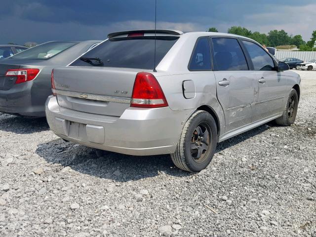 1G1ZT61896F130024 - 2006 CHEVROLET MALIBU MAX 银色 照片 4