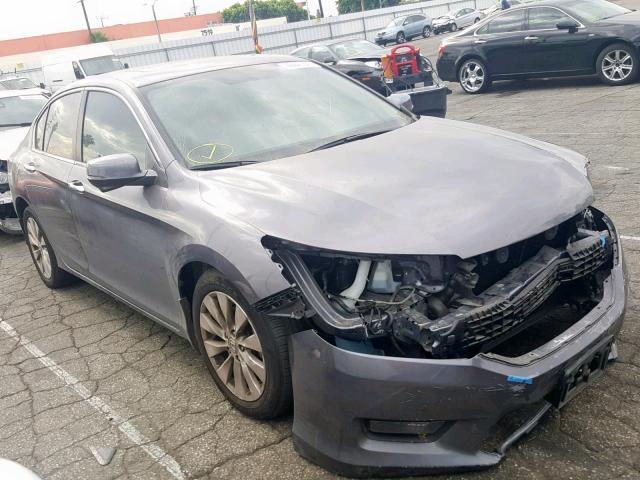 1HGCR2F71FA190513 - 2015 HONDA ACCORD EX GRAY photo 1