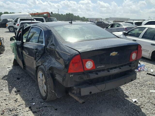 1G1ZB5E10BF264277 - 2011 CHEVROLET MALIBU LS 黑色 照片 3