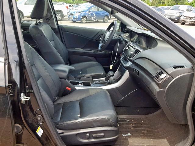 1HGCR2F84EA074780 - 2014 HONDA ACCORD EXL BLACK photo 5