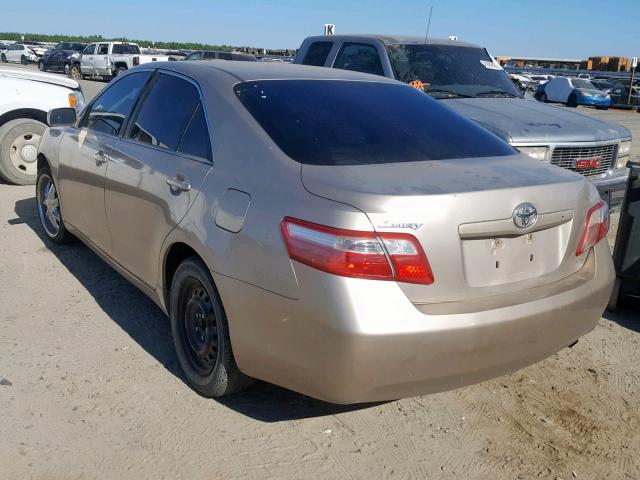 4T1BE46K77U626816 - 2007 TOYOTA CAMRY NEW GOLD photo 3