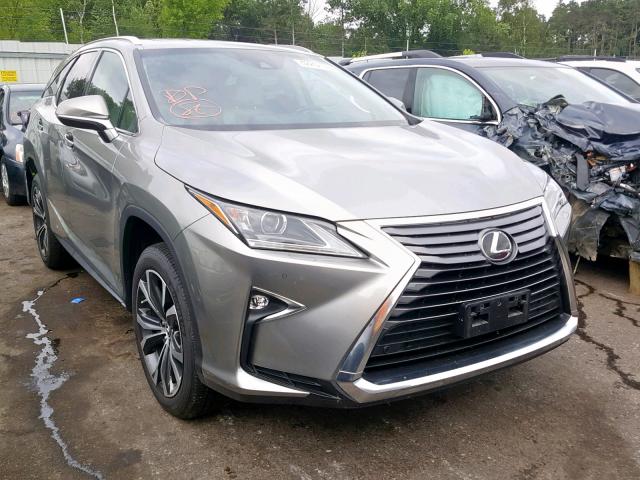 JTJDZKCA6J2007173 - 2018 LEXUS RX 350 L GRAY photo 1