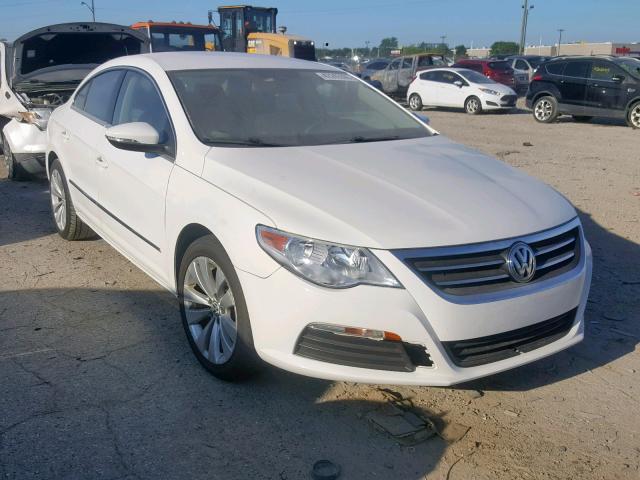 WVWMN7AN3CE515460 - 2012 VOLKSWAGEN CC SPORT WHITE photo 1