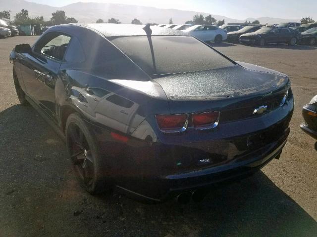 2G1FL1EPXD9801083 - 2013 CHEVROLET CAMARO ZL1 黑色 照片 3