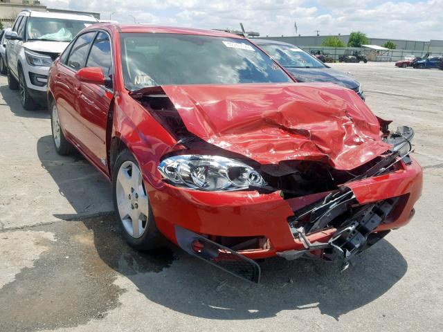 2G1WD58C889187718 - 2008 CHEVROLET IMPALA SUP RED photo 1