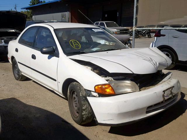 JM1BC1419V0108066 - 1997 MAZDA PROTEGE DX WHITE photo 1