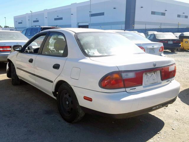 JM1BC1419V0108066 - 1997 MAZDA PROTEGE DX WHITE photo 3