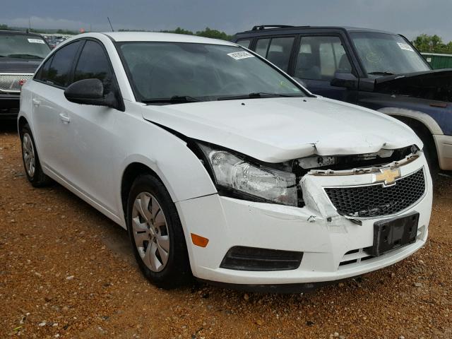 1G1PB5SH8D7283312 - 2013 CHEVROLET CRUZE LS WHITE photo 1