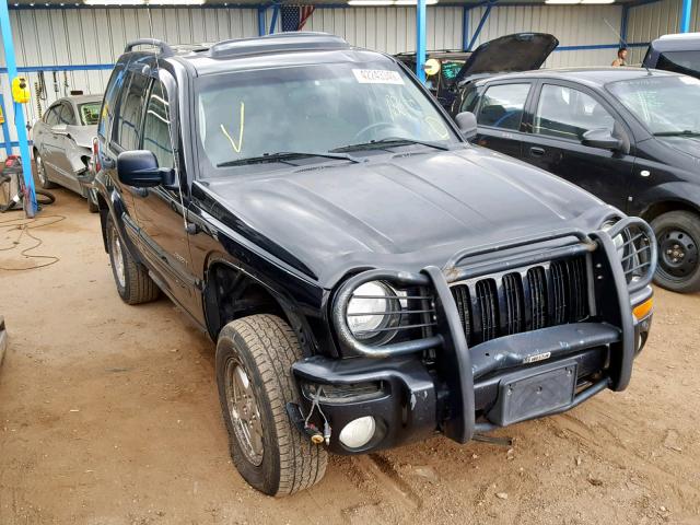 1J4GL58K24W172536 - 2004 JEEP LIBERTY LI BLACK photo 1