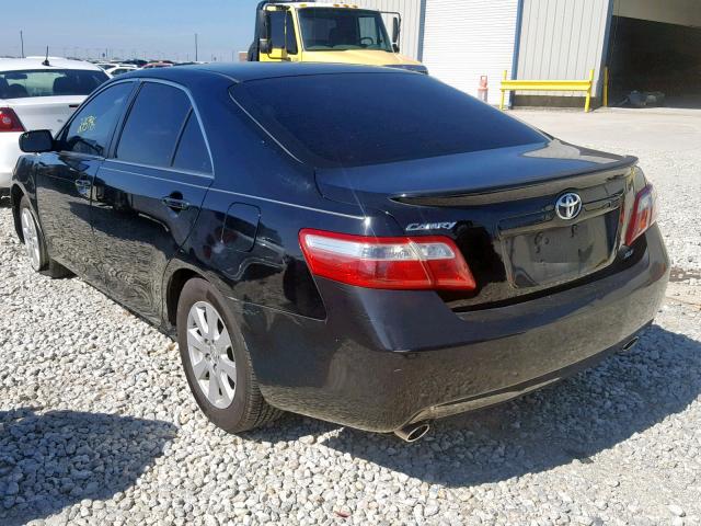 4T1BK46K27U003886 - 2007 TOYOTA CAMRY NEW BLACK photo 3