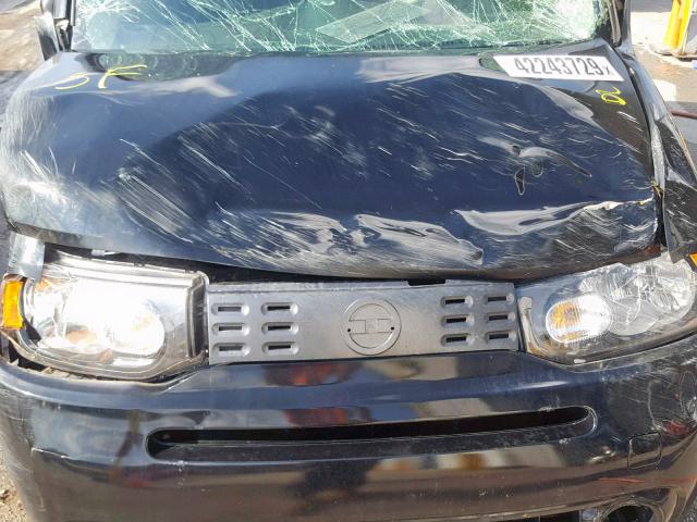 JN8AZ28R59T118764 - 2009 NISSAN CUBE BASE BLACK photo 7