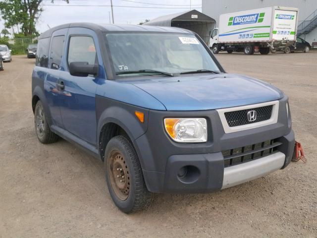 5J6YH17256L800688 - 2006 HONDA ELEMENT BLUE photo 1