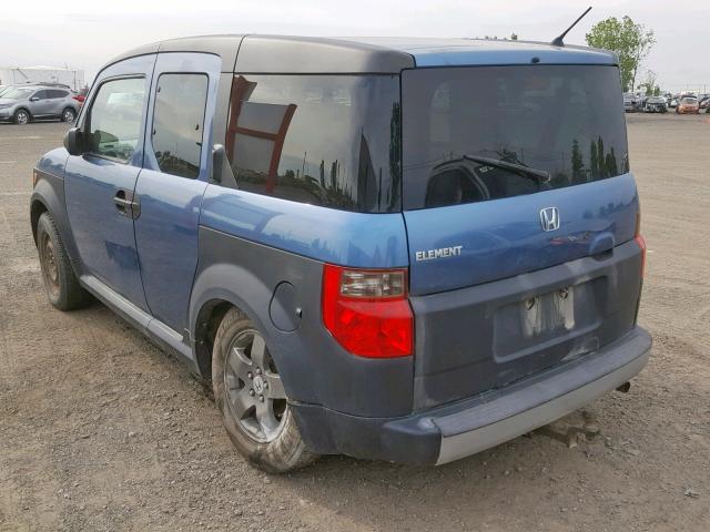 5J6YH17256L800688 - 2006 HONDA ELEMENT BLUE photo 3