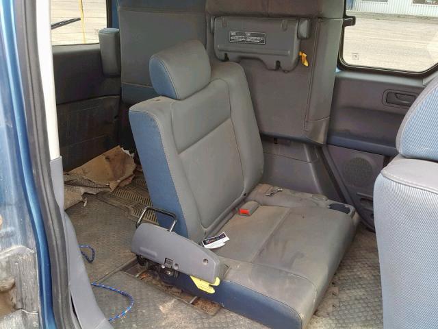 5J6YH17256L800688 - 2006 HONDA ELEMENT BLUE photo 6