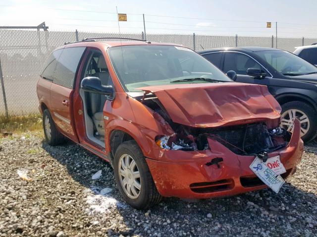 2A4GP54L06R701836 - 2006 CHRYSLER TOWN & COU RED photo 1