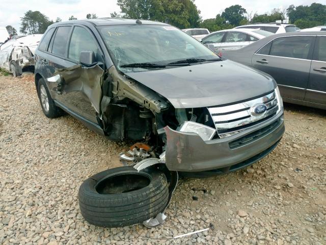 2FMDK3JC9ABB59746 - 2010 FORD EDGE SEL GRAY photo 1