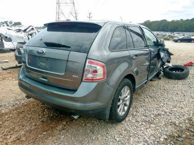 2FMDK3JC9ABB59746 - 2010 FORD EDGE SEL GRAY photo 4