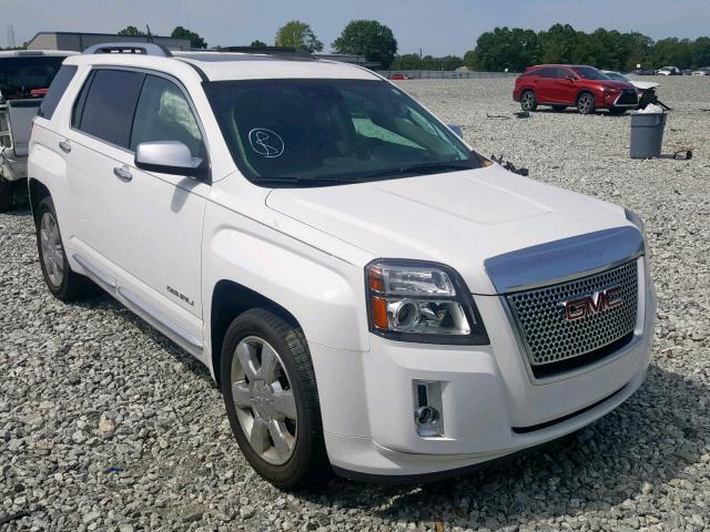 2GKFLUE30F6220819 - 2015 GMC TERRAIN DE WHITE photo 1