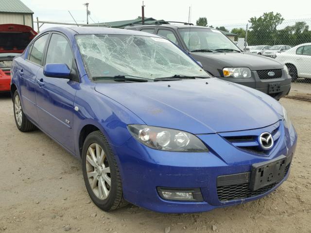 JM1BK323171727695 - 2007 MAZDA 3 S BLUE photo 1