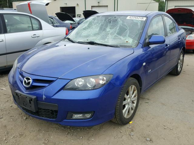 JM1BK323171727695 - 2007 MAZDA 3 S BLUE photo 2