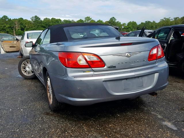 1C3LC55R08N247742 - 2008 CHRYSLER SEBRING TO TEAL photo 3