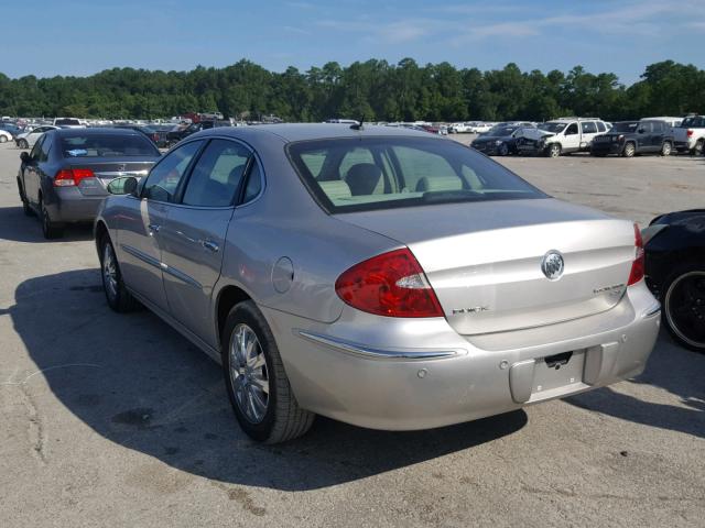 2G4WD582681253143 - 2008 BUICK LACROSSE C GRAY photo 3