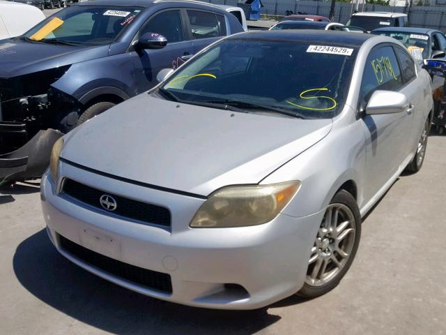JTKDE177570218367 - 2007 TOYOTA SCION TC ვერცხლისფერი ფოტო 2