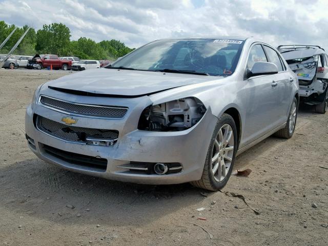 1G1ZE5EU2CF124363 - 2012 CHEVROLET MALIBU LTZ 银色 照片 2