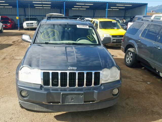 1J8HR58N77C544468 - 2007 JEEP GRAND CHER BLUE photo 10