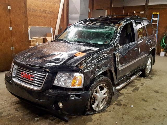 1GKDT13S772214756 - 2007 GMC ENVOY BLACK photo 2